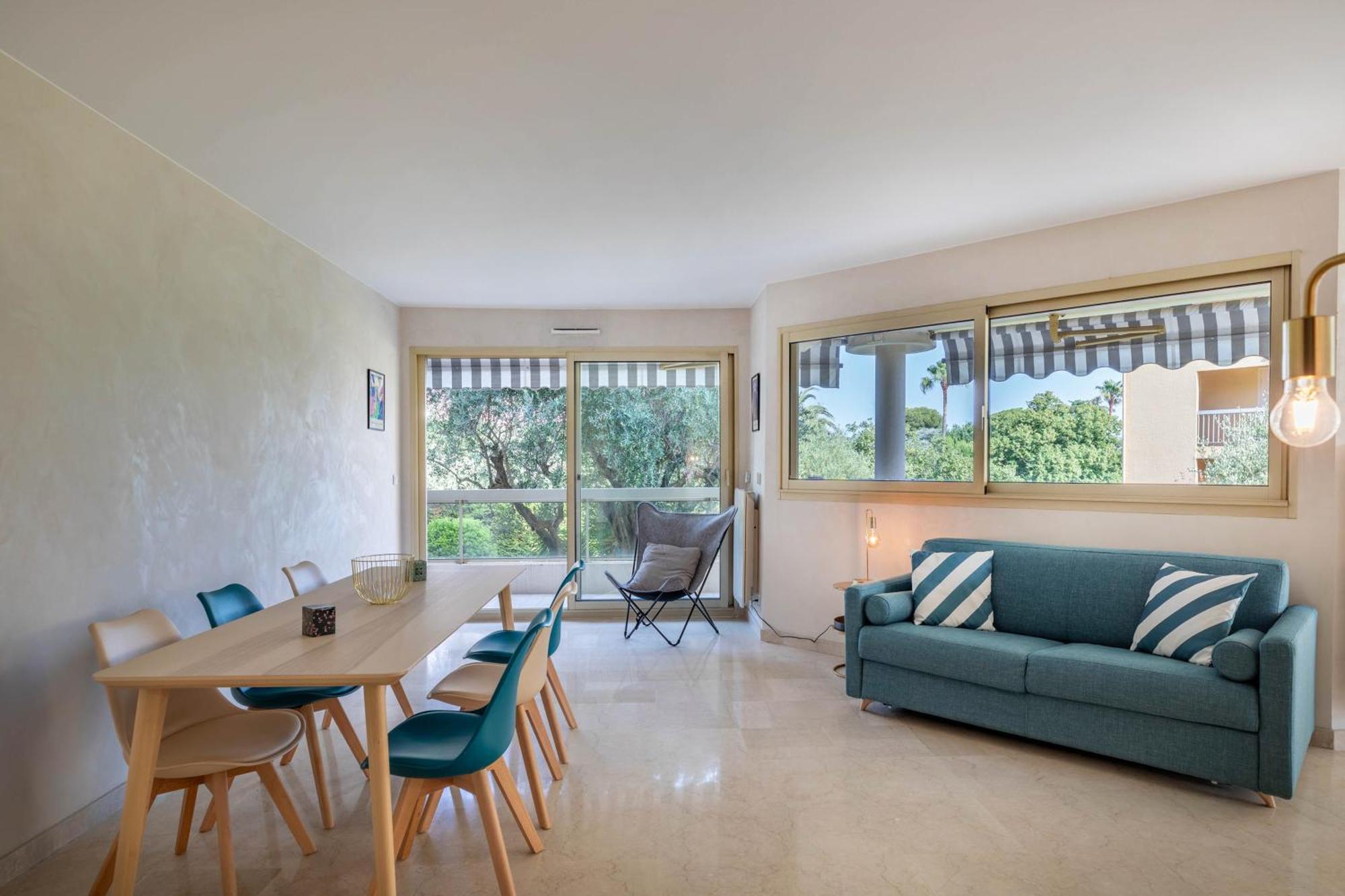 アンティーブTanit Piscine, 6 Couchages, Parkingアパートメント エクステリア 写真
